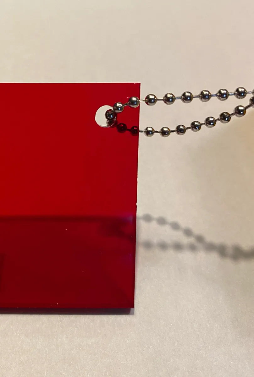 1/8" 2423 Transparent Red