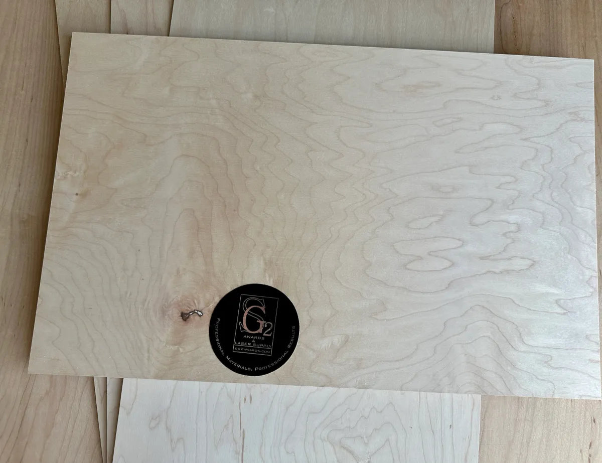 BLEM 1/8" Prefinished 12"x24" LaserLumber™ Budget Series