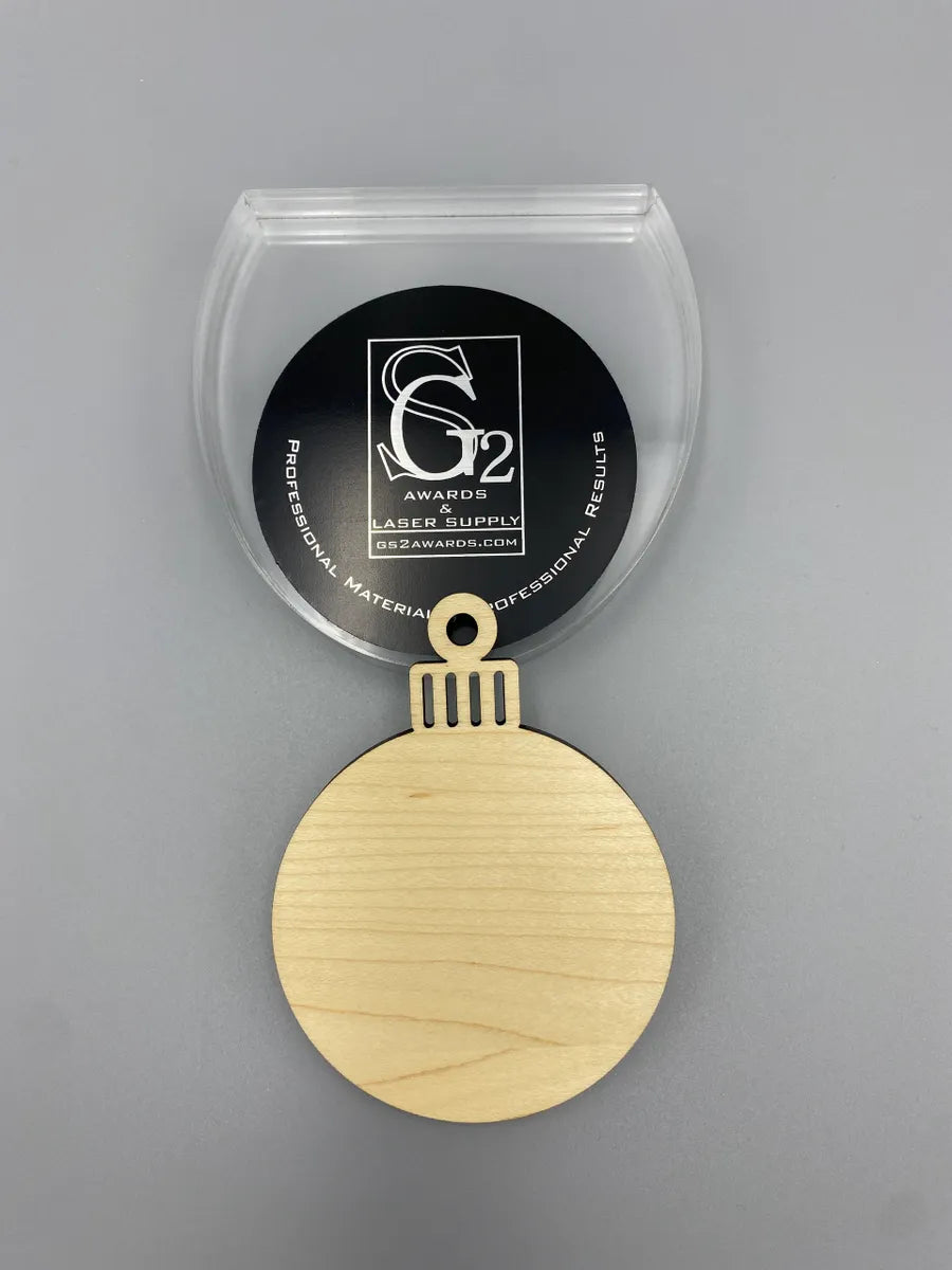 1/4" Prefinished Ornament Ball 10 Pack