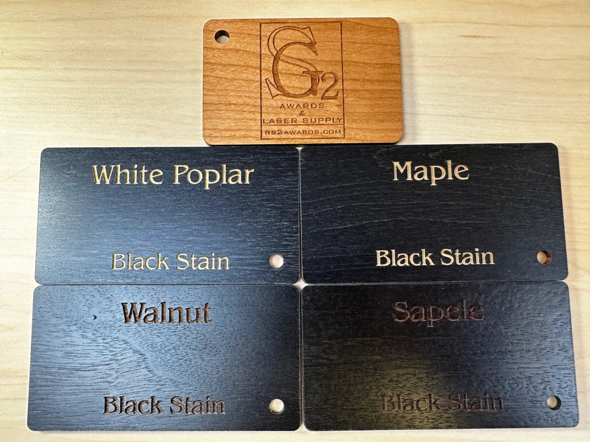 1/8" Black LaserLumber™ Hardwood Artisan Series