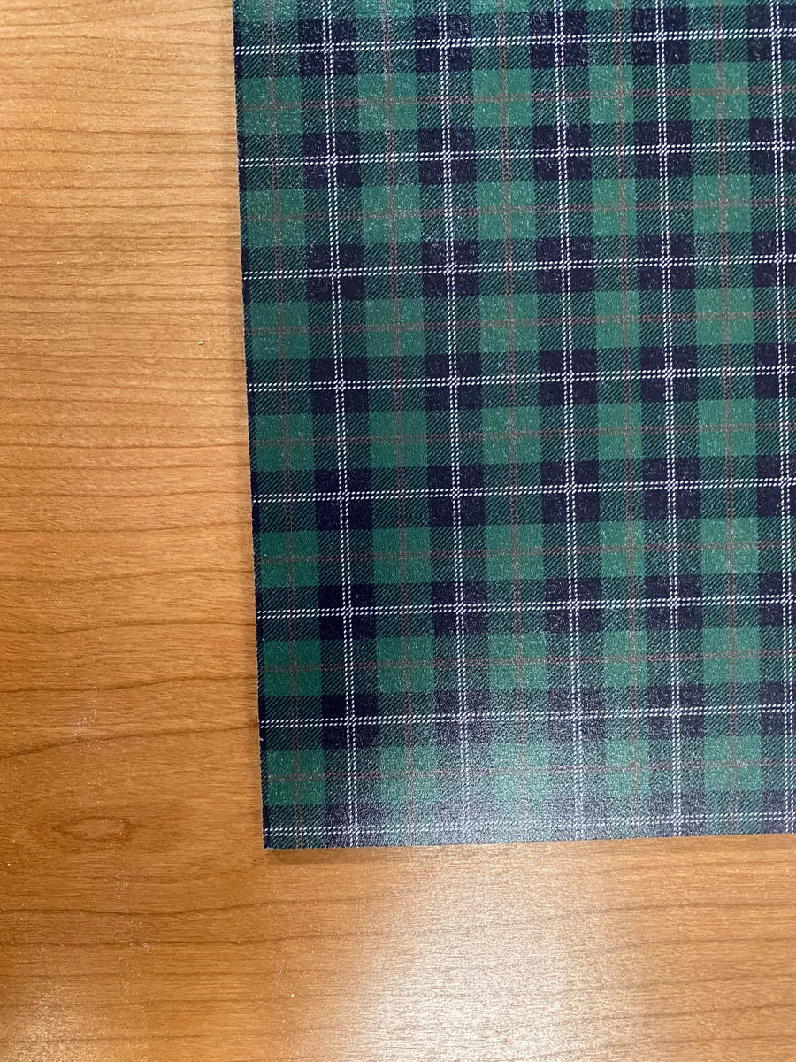 Blue and Green Plaid