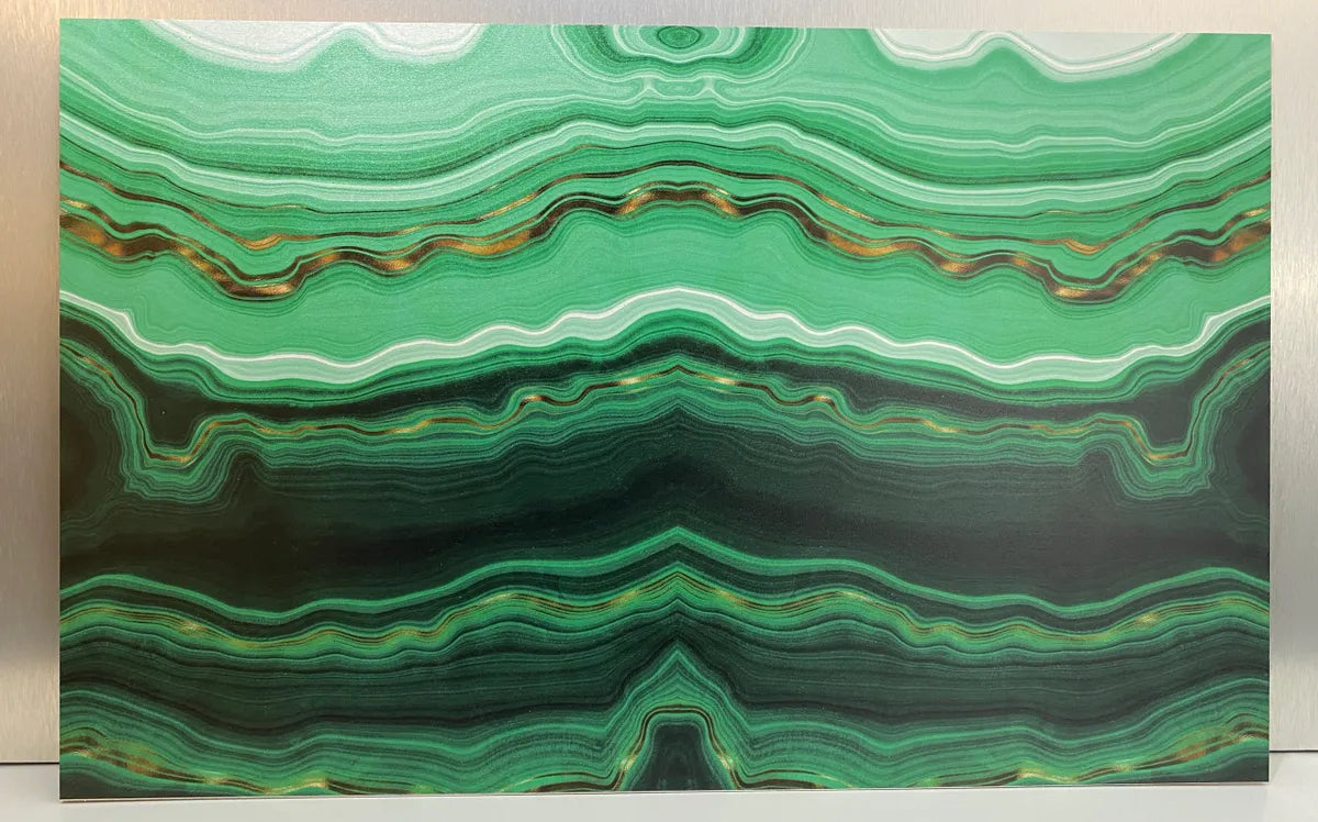 Emerald and Gold Agate