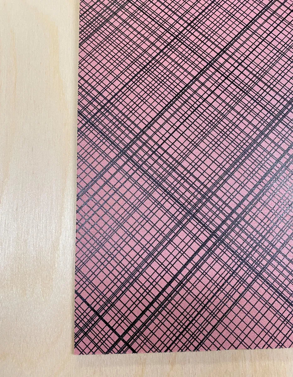Hatched Rose Gold