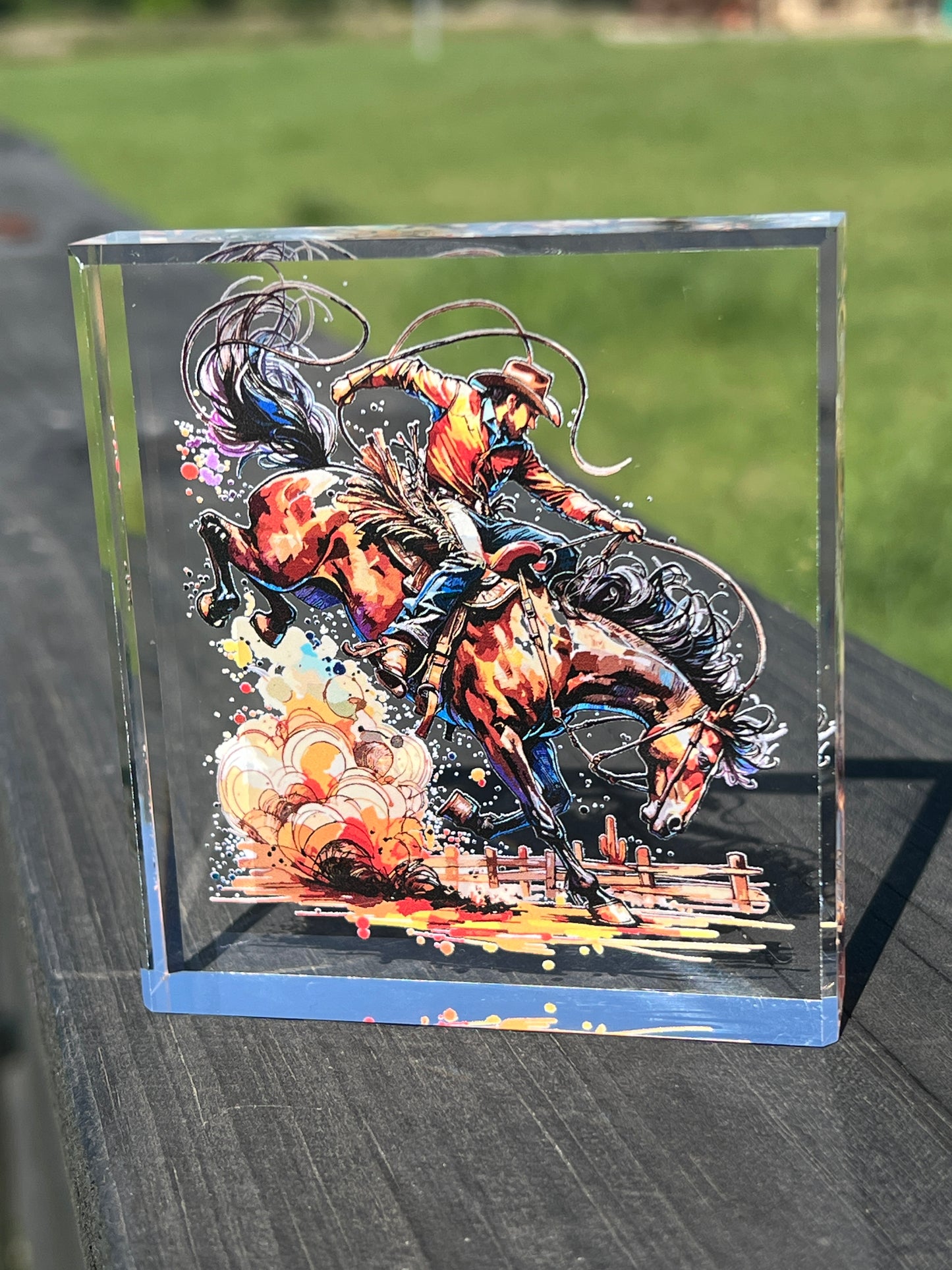 3/4" Acrylic Desk Name Plates