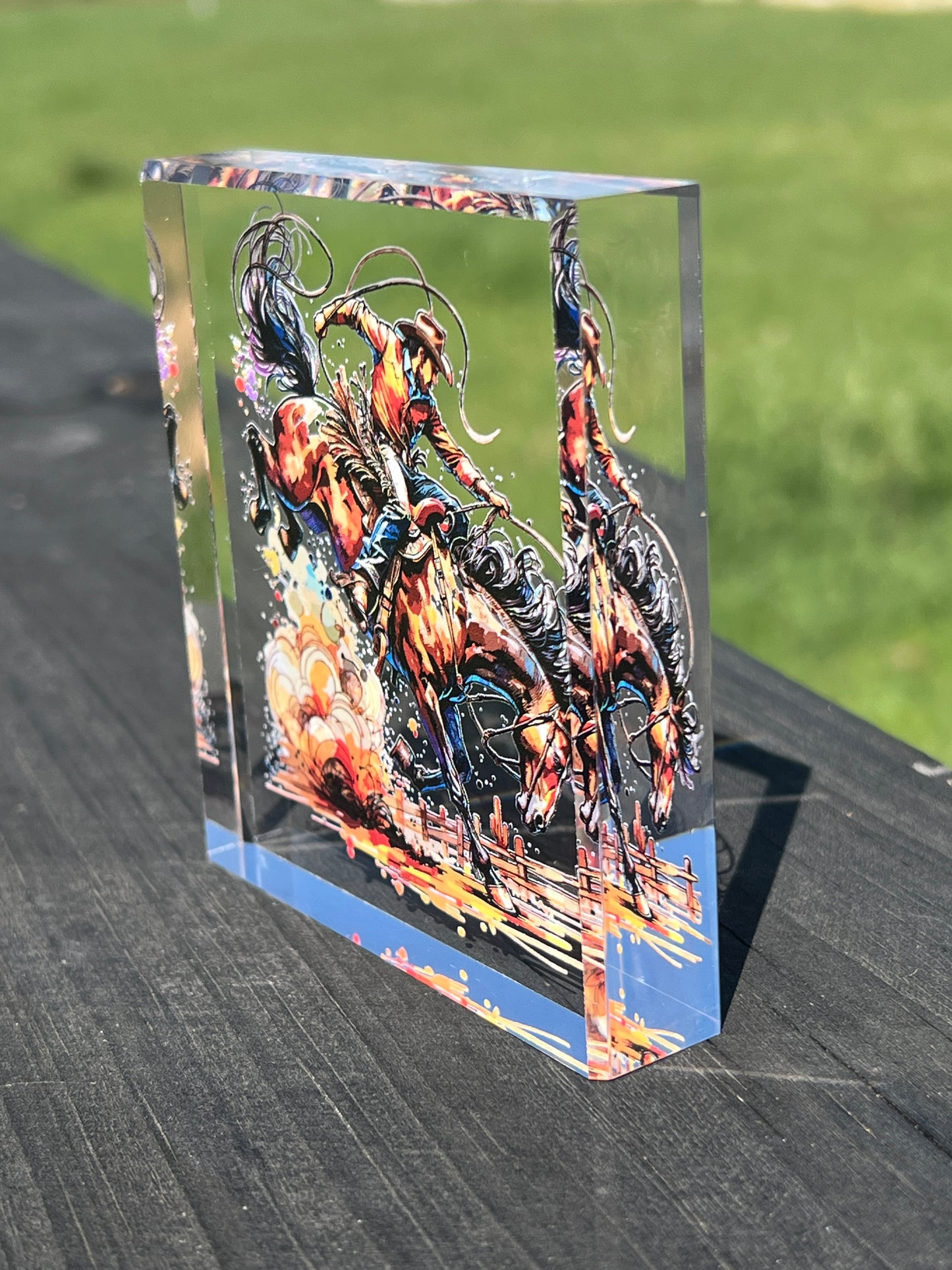 3”x3” Acrylic Block