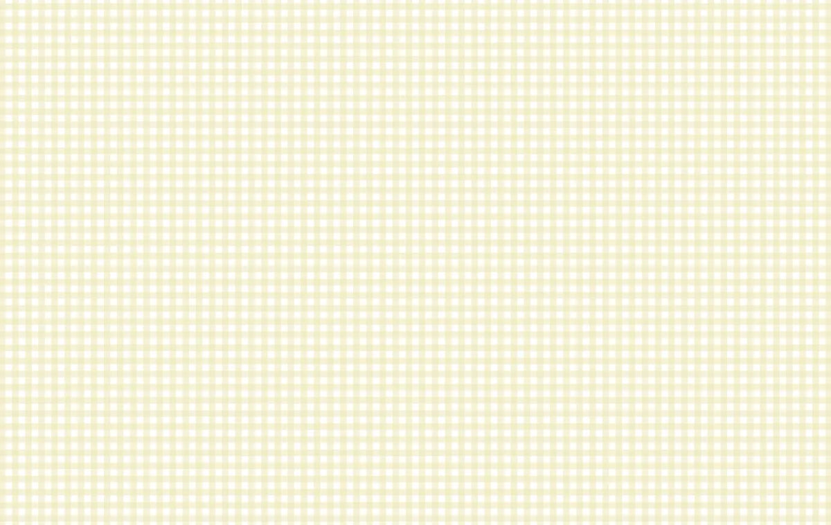 Pastel Yellow Gingham