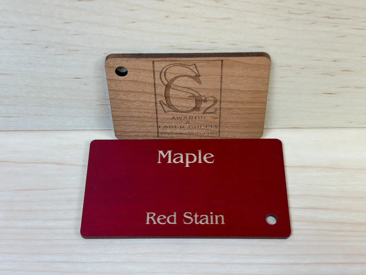1/8" Red LaserLumber™ Hardwood Artisan Series
