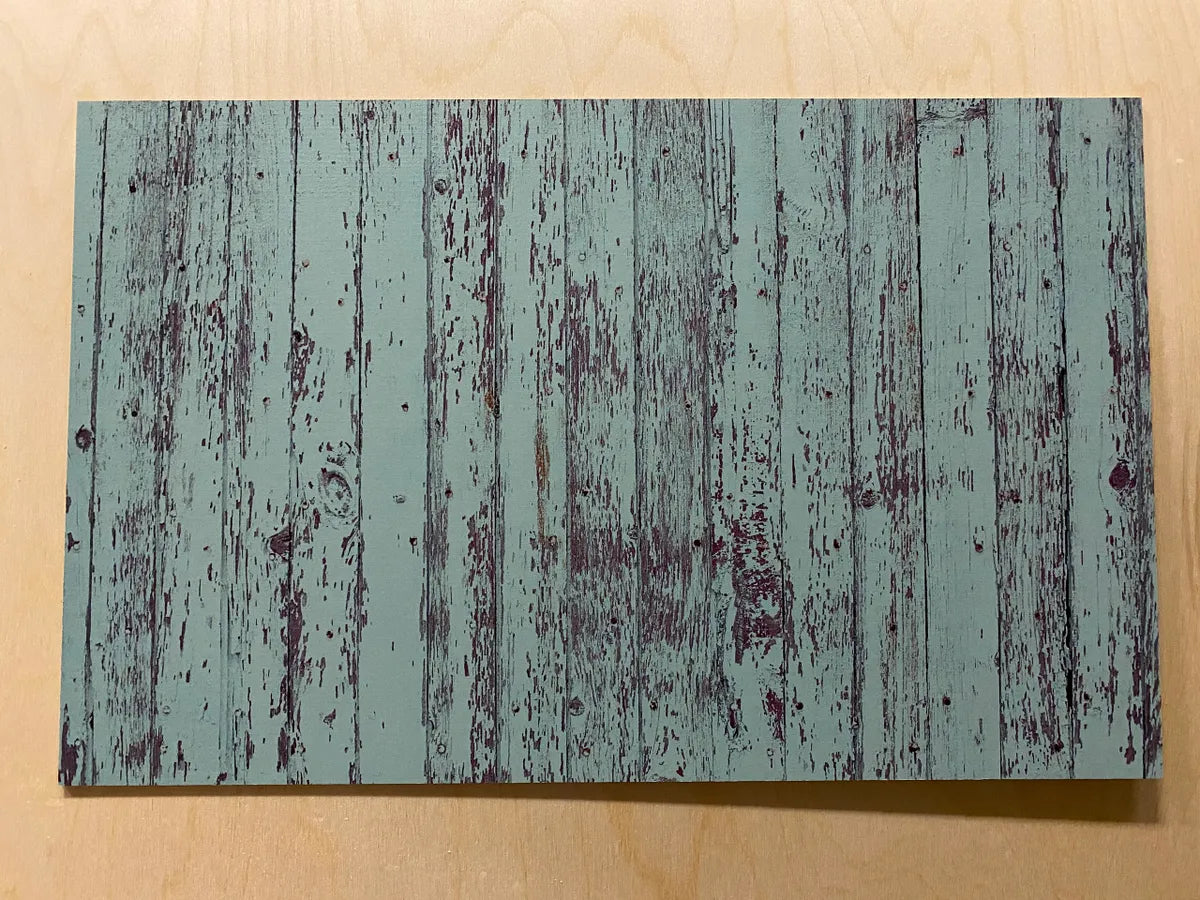 Teal Barn Wood