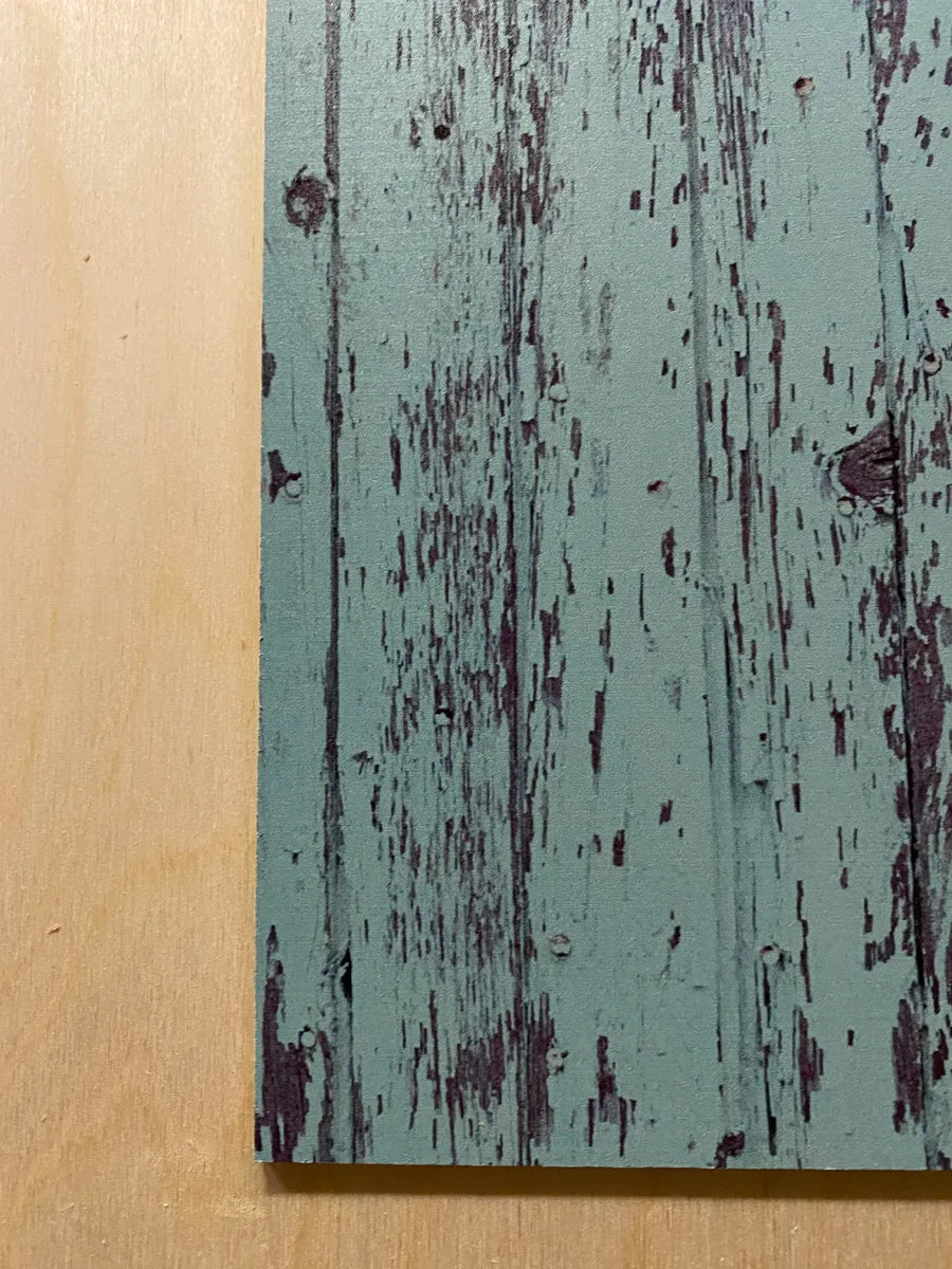 Teal Barn Wood