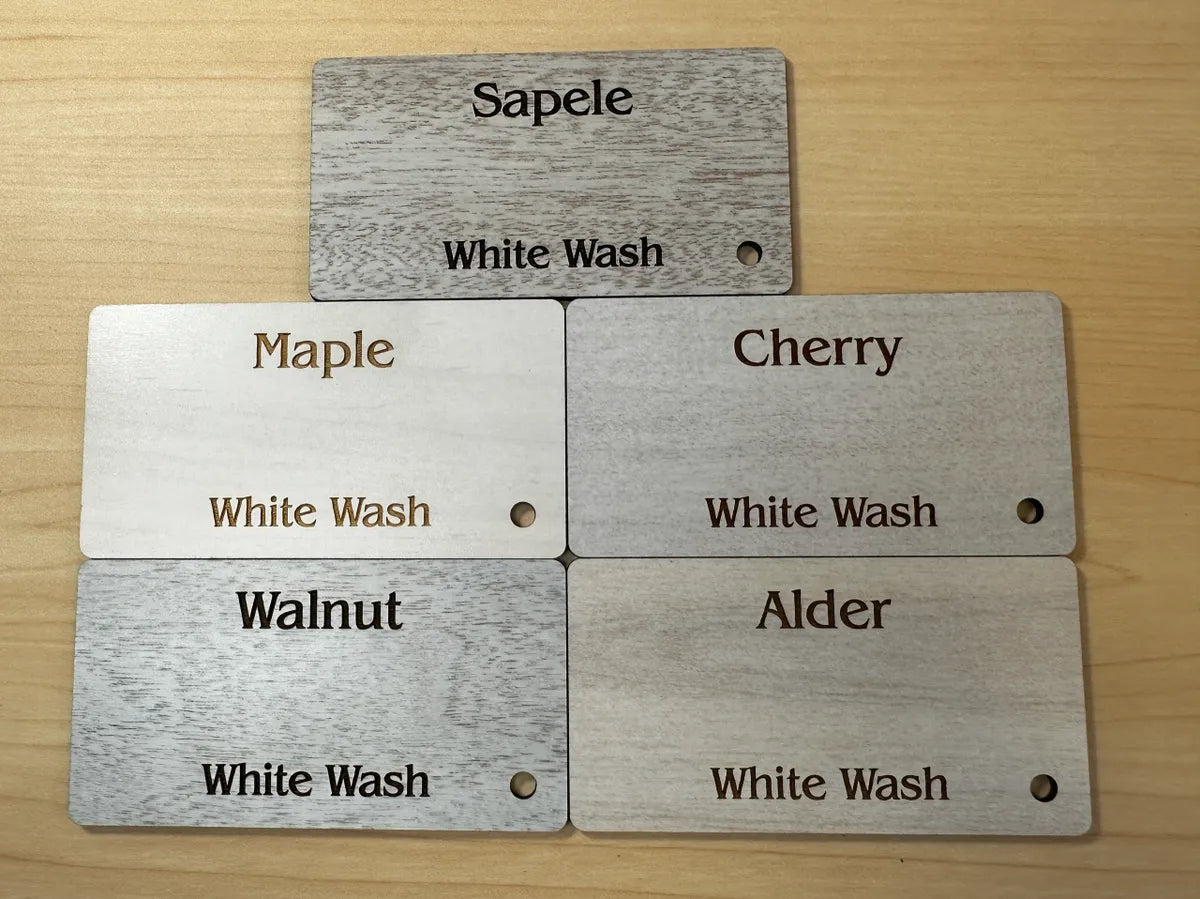 1/8" White LaserLumber™ Hardwood Artisan Series