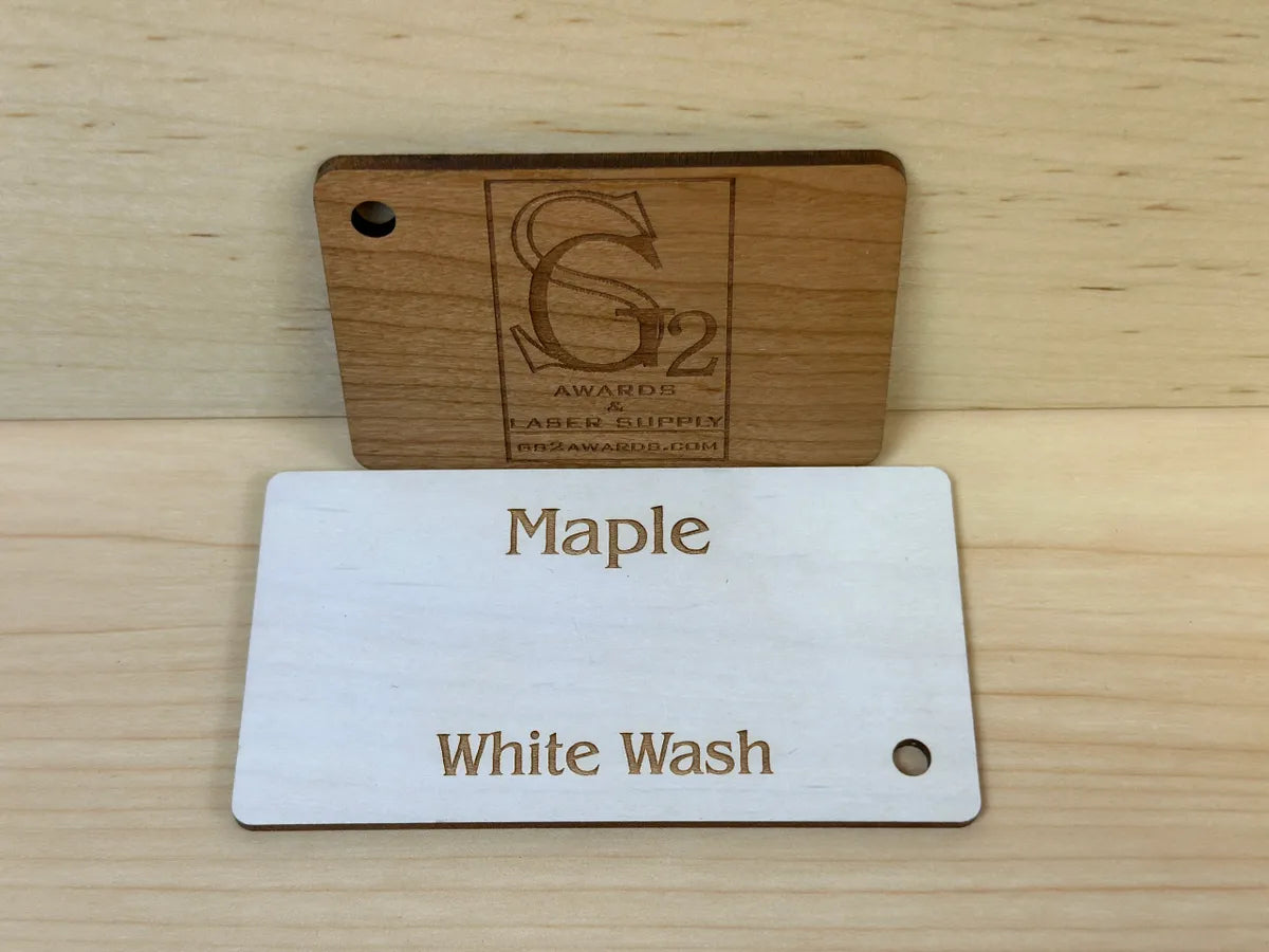 1/8" White LaserLumber™ Hardwood Artisan Series