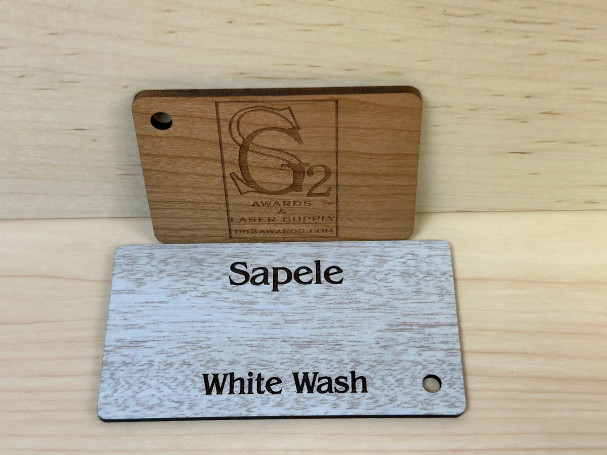1/8" White LaserLumber™ Hardwood Artisan Series