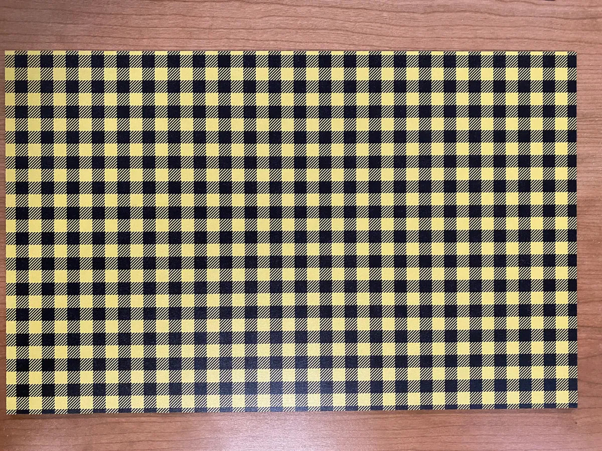 Yellow Buffalo Plaid