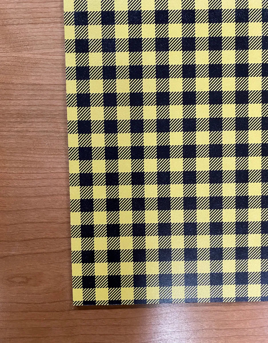 Yellow Buffalo Plaid