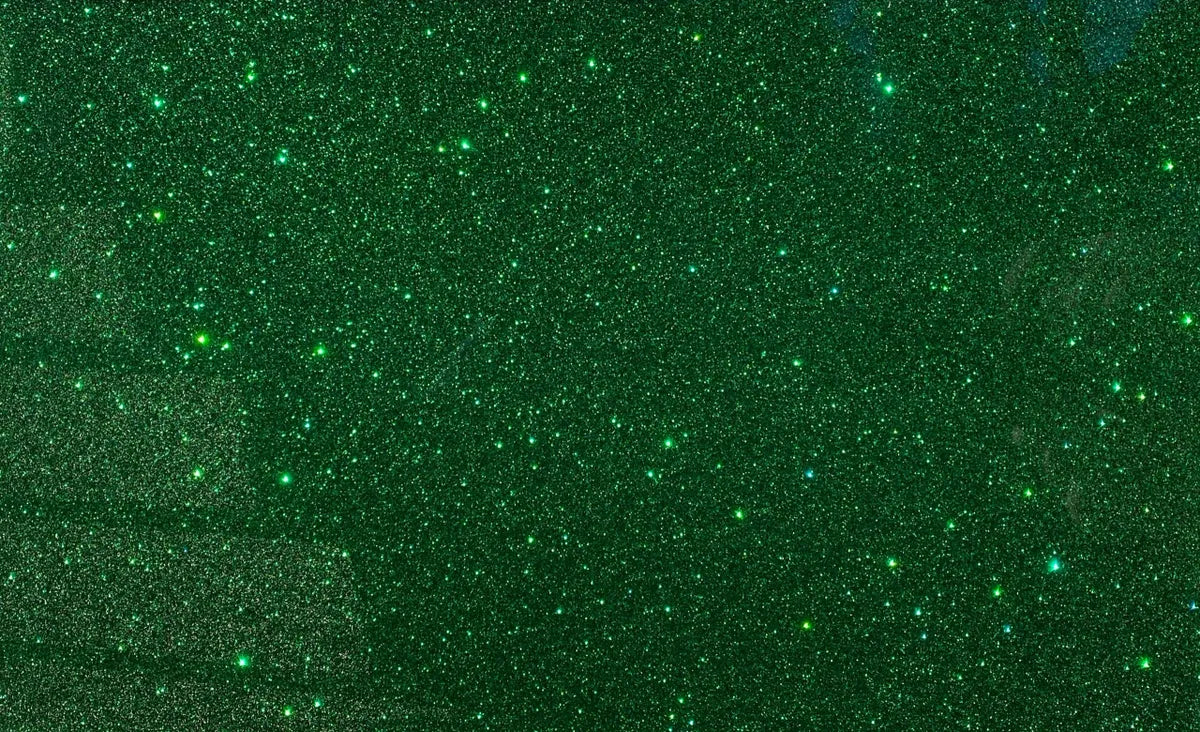 1/8" Green Glitter Acrylic