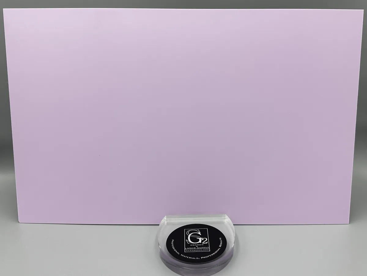 1/8" Pastel Lilac Cast Acrylic