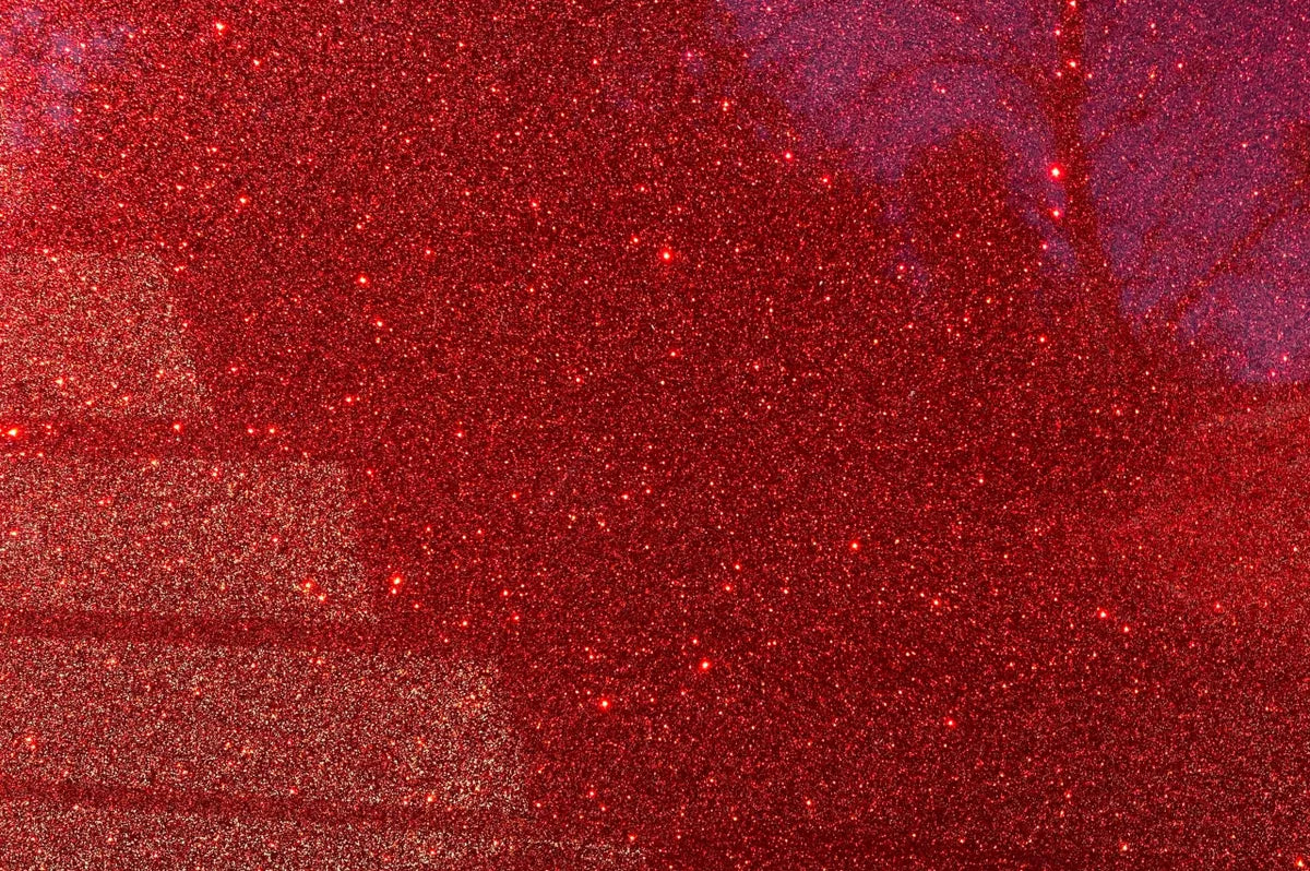 1/8" Red Glitter Acrylic