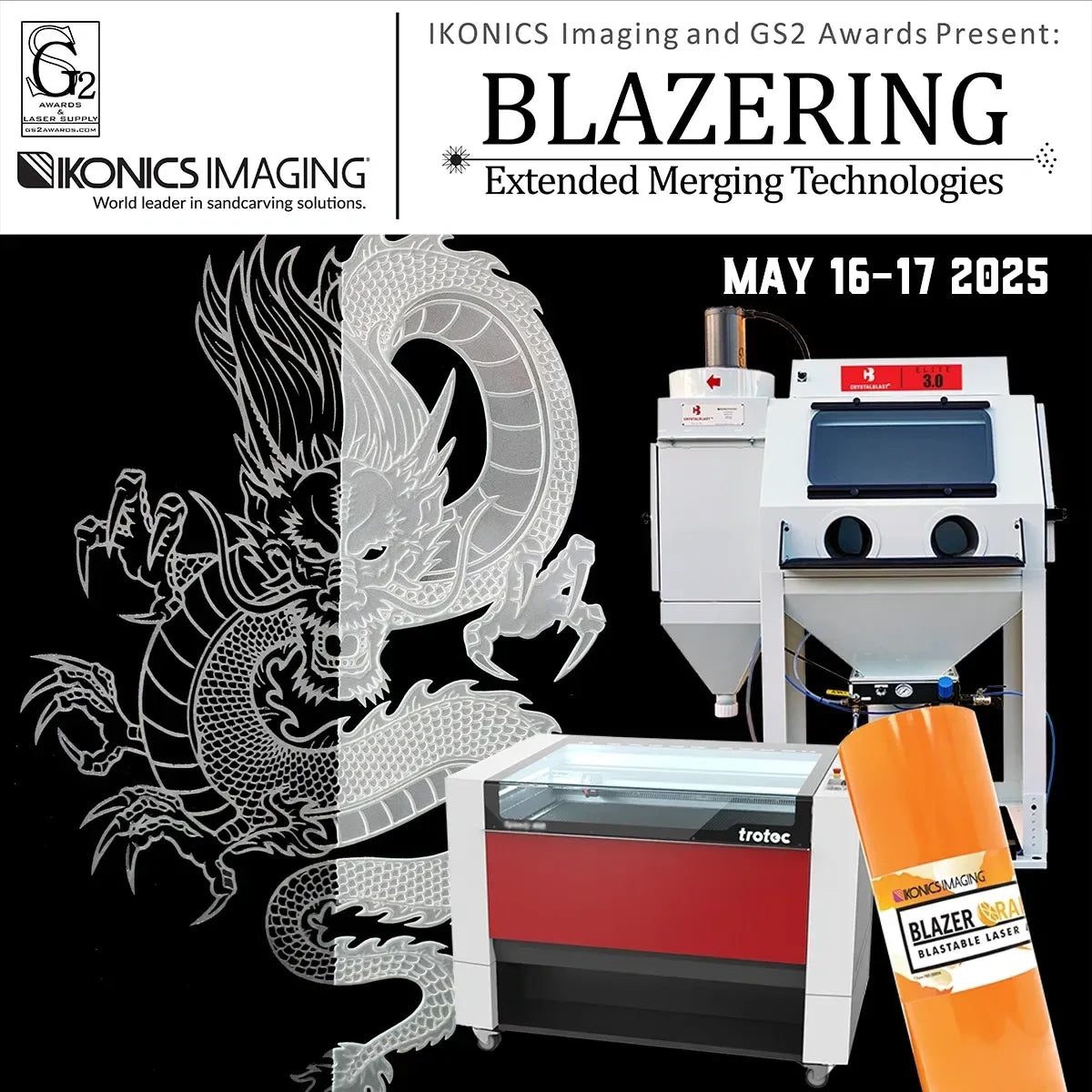 Blazering – Extended Merging Technologies with Ikonics Imaging and GS2 Awards