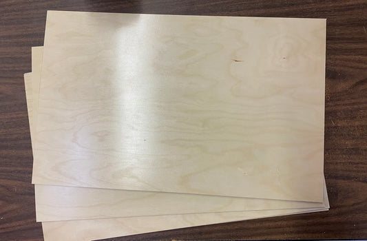 1/8" 12"x12" Prefinished Birch Ply 20 Pack Blast SALE!!