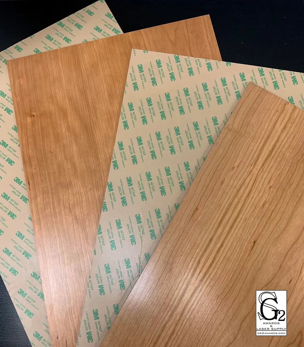 1/8" 3M Backed 12"x24" Prefinished LaserLumber™ Premium