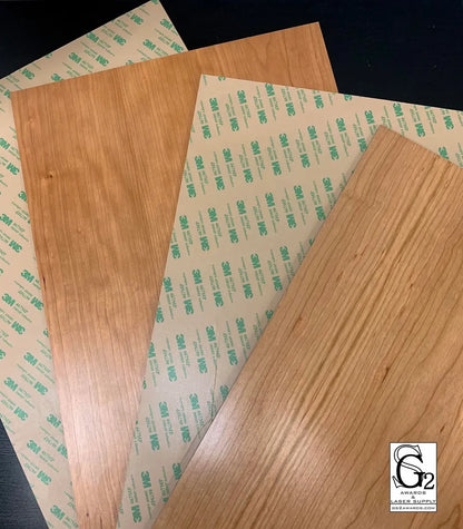 1/8" 3M Backed 12"x24" Prefinished LaserLumber™ Premium