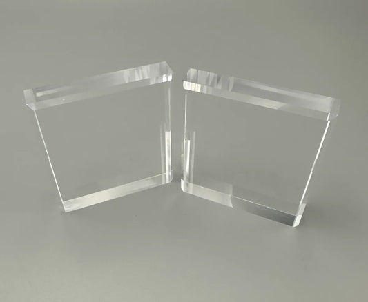 3/4" Square Acrylic Block