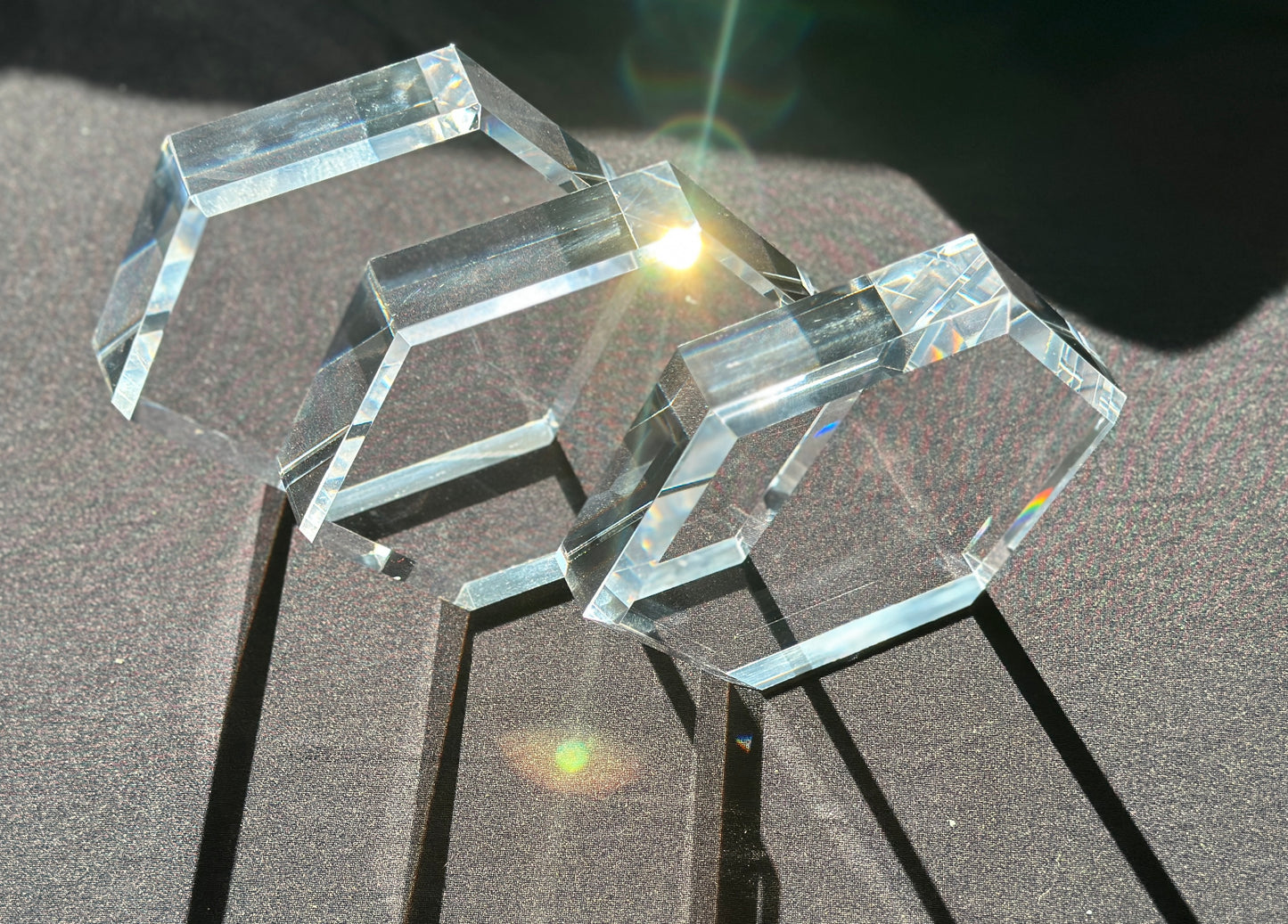 Hexagon Acrylic Award Blank