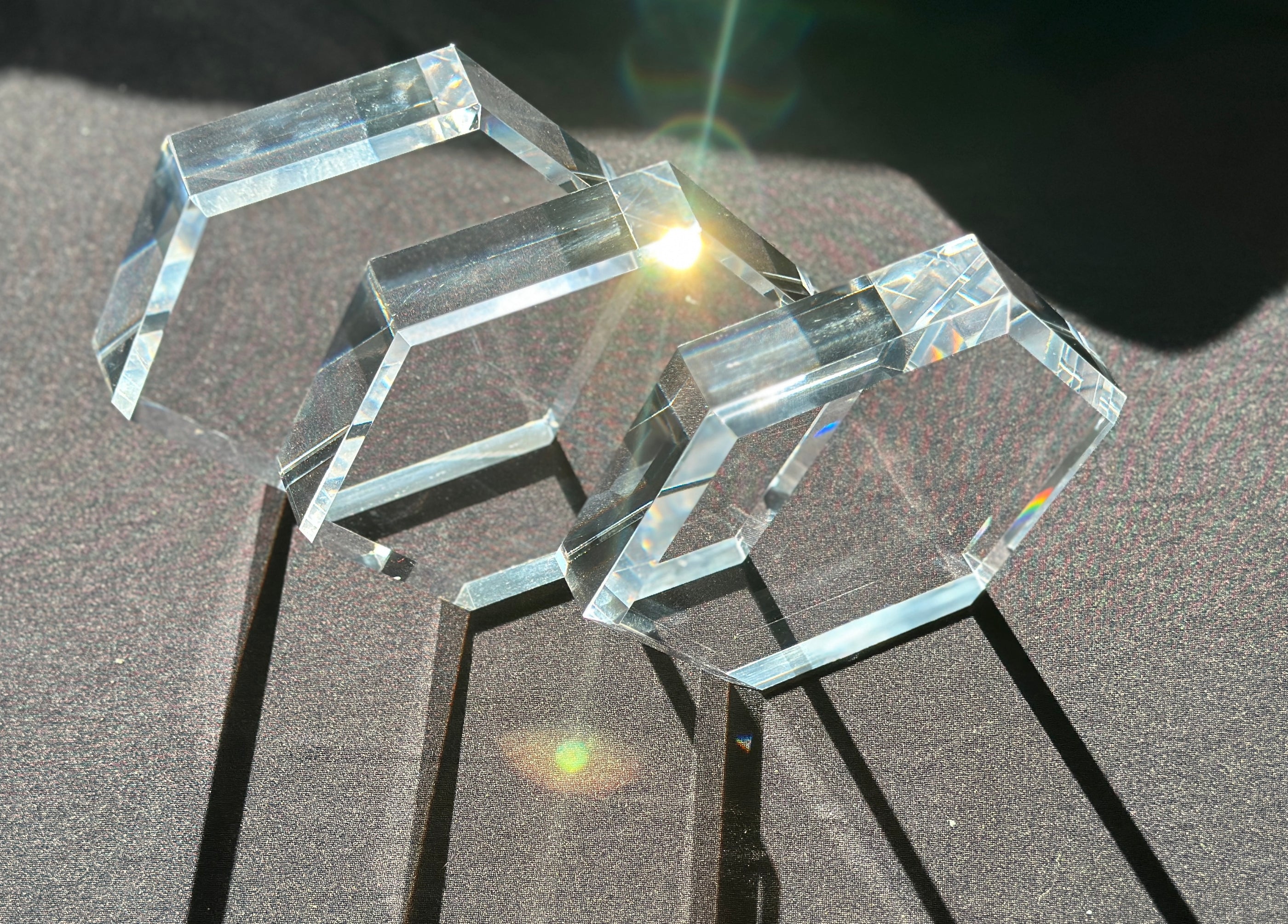 Hexagon Acrylic Award Blank