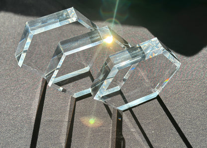 Hexagon Acrylic Award Blank