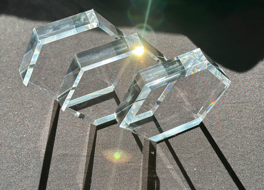 Hexagon Acrylic Award Blank
