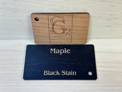 1/8" Black LaserLumber™  Hardwood Artisan Series