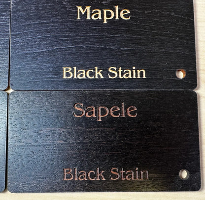 1/8" Black LaserLumber™  Hardwood Artisan Series