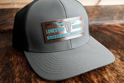 Acrylic: Copper / Black / Turquoise TriLayer Durra-Bull™ Laserable Panels (12"x24")