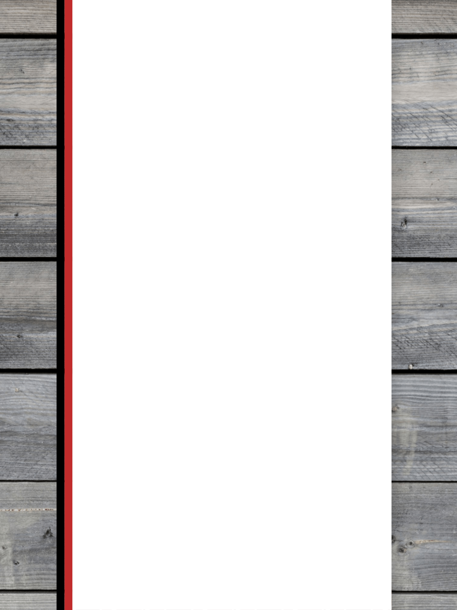 Acrylic: White / Red / Black TriLayer Durra-Bull™ Laserable Panels (12"x24")