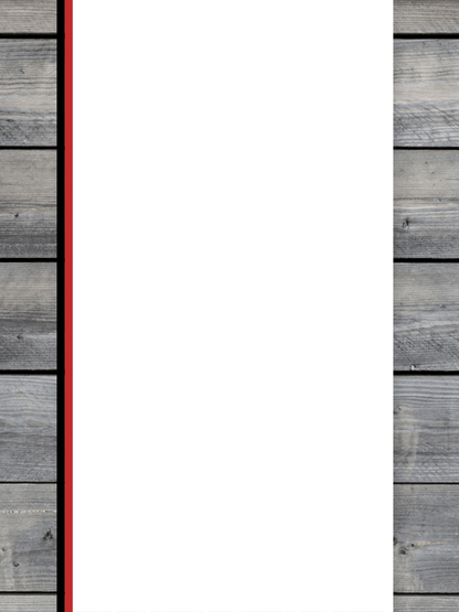 Acrylic: White / Red / Black TriLayer Durra-Bull™ Laserable Panels (12"x24")